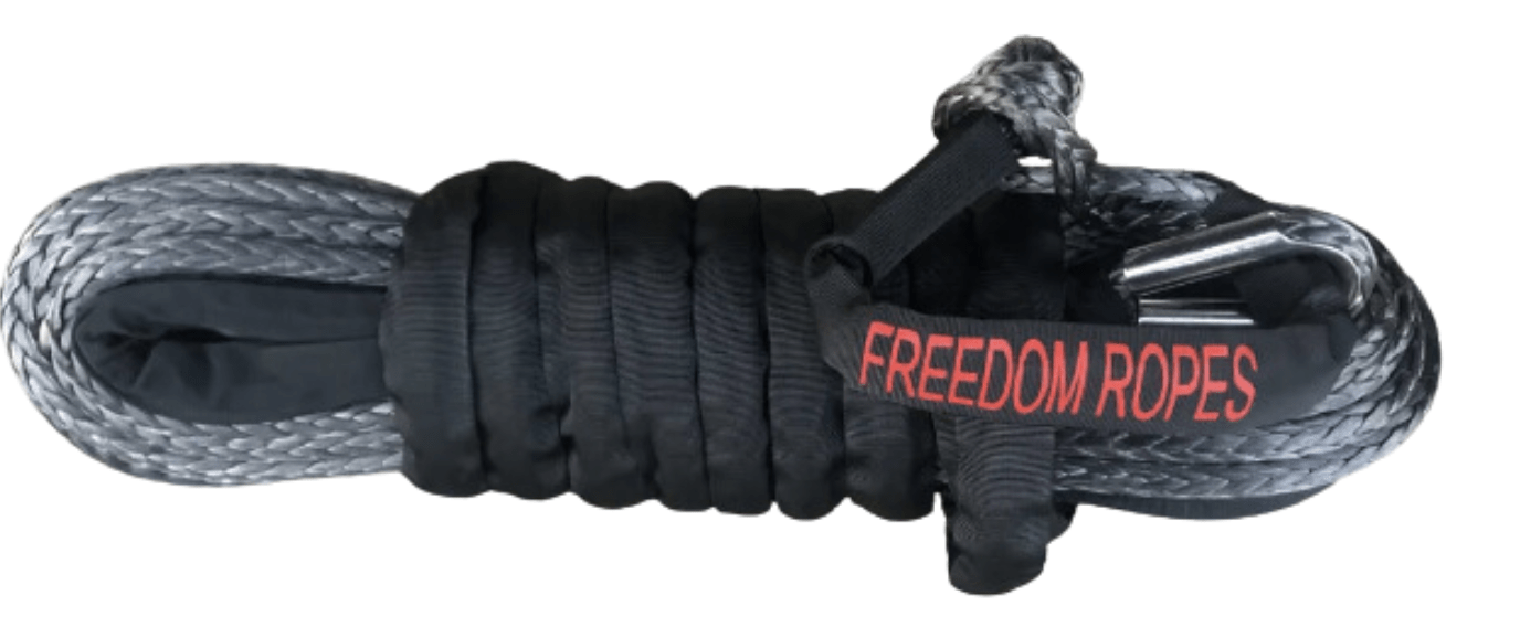 3/8"x100' Freedom Winchline with Soft Shackle - Dune Goons