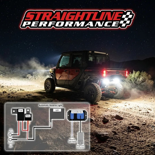 Straightline SmartWire Plug-and-Play Backup / Reverse Light Kit - Polaris - Xpedition 2024-2026 - Single Light
