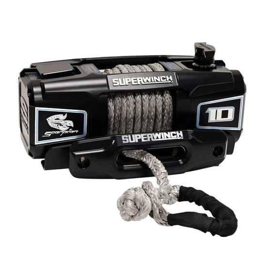 Superwinch Scorpion 10000SR Winch - 10,000 lb - Black