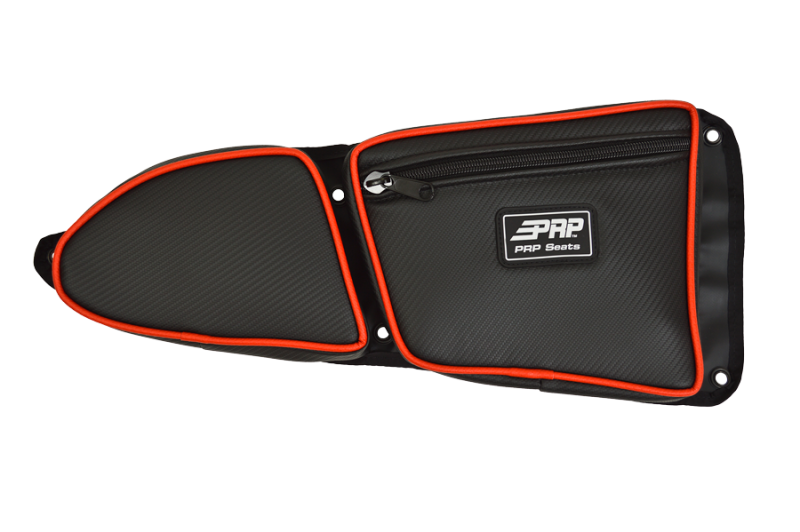 PRP Seats PRP RZR Door Bag with Knee Pad Red P/S