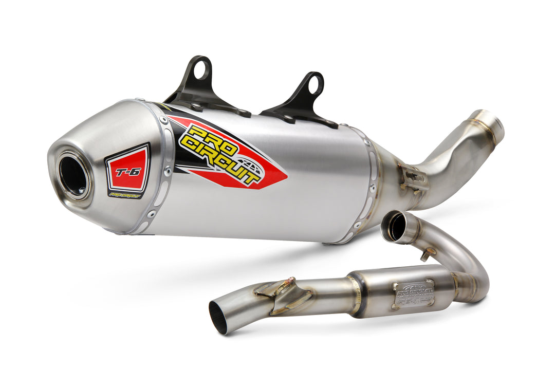 Pro Circuit T-6 Stainless Full System - Gas Gas / Husqvarna / KTM 350 4-Stroke 2019-2023