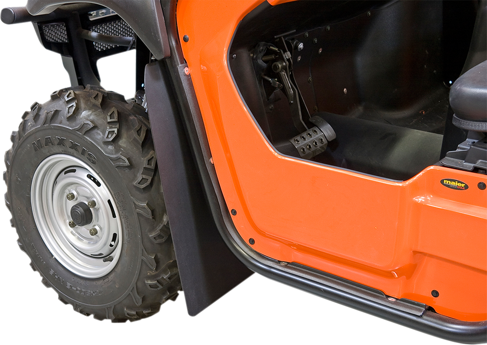 Maier Mud Flaps Front Black - Yamaha Rhino and More