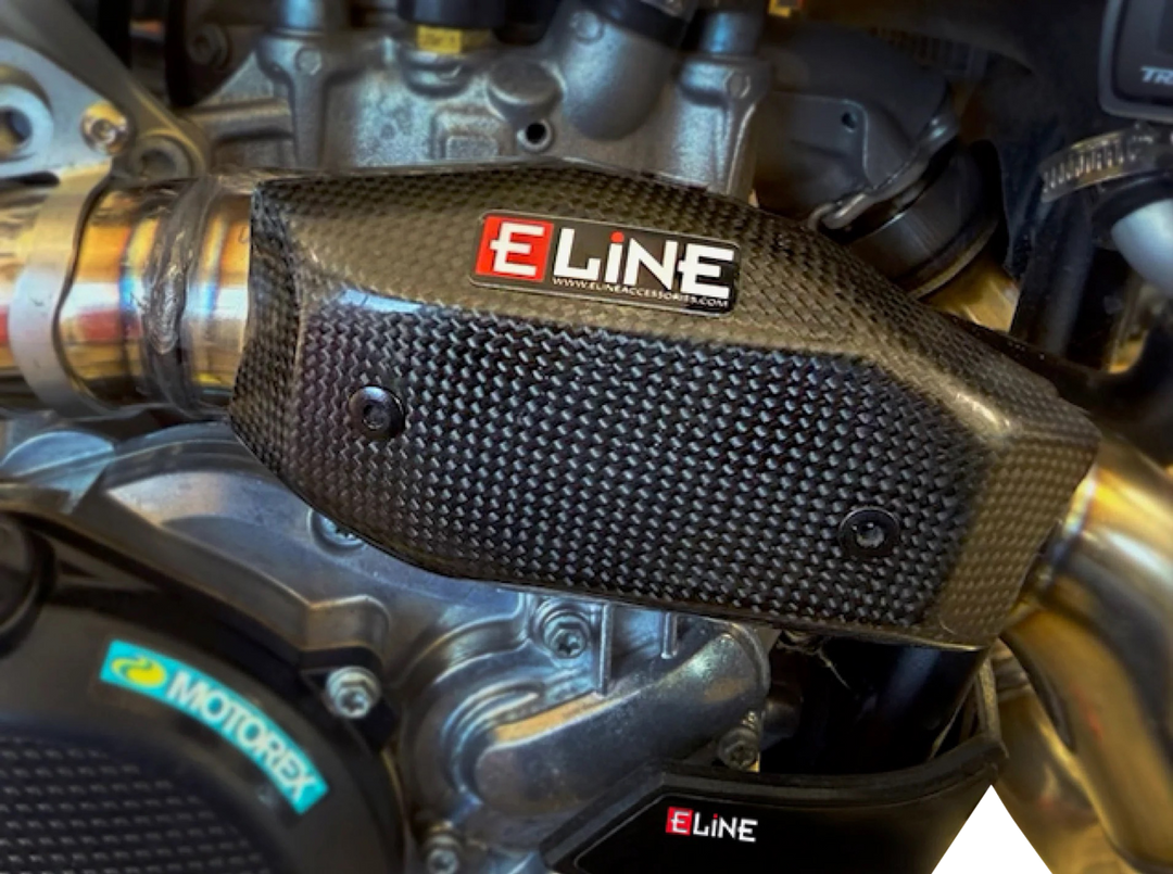 Moose Racing Heat Shield Carbon Fiber - Yamaha WR250F and More