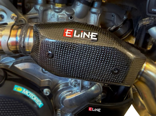Moose Racing Heat Shield Carbon Fiber - Yamaha WR250F and More