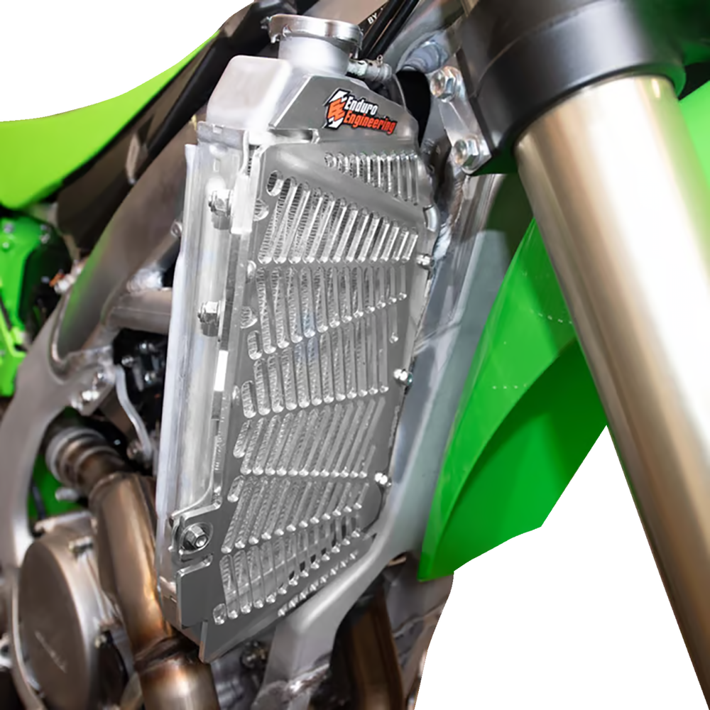 Moose Racing Radiator Guards Silver - Yamaha WR250F and More