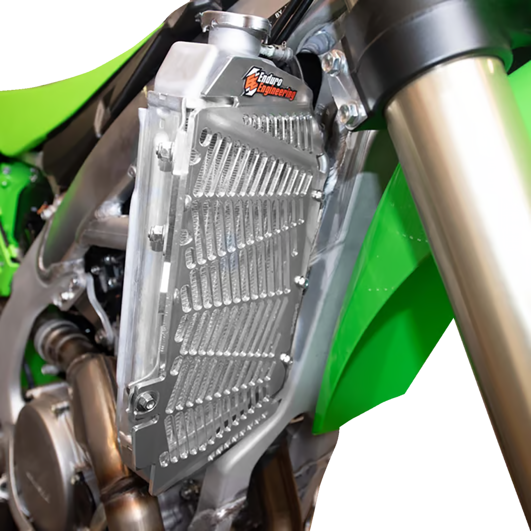 Moose Racing Radiator Guards Silver - Yamaha WR250F and More