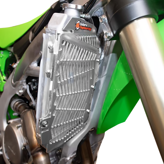 Moose Racing Radiator Guards Silver - Yamaha WR250F and More