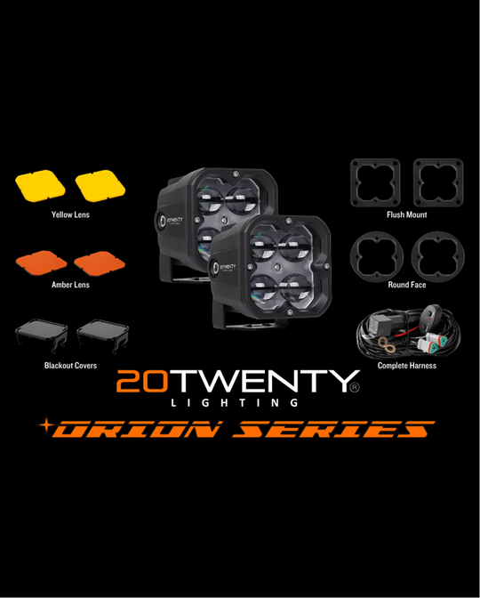 Orion 3" Pod Lights - Driving Pattern