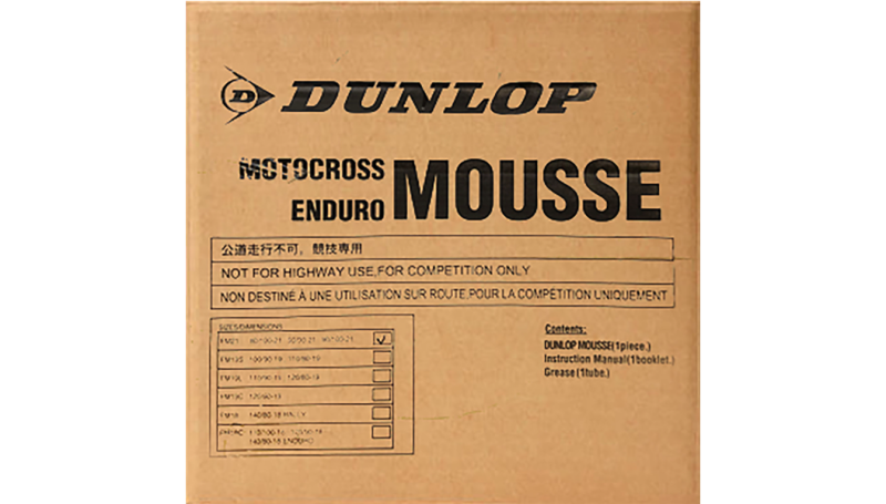 Dunlop Mousse Rear Tire - 140/80-18
