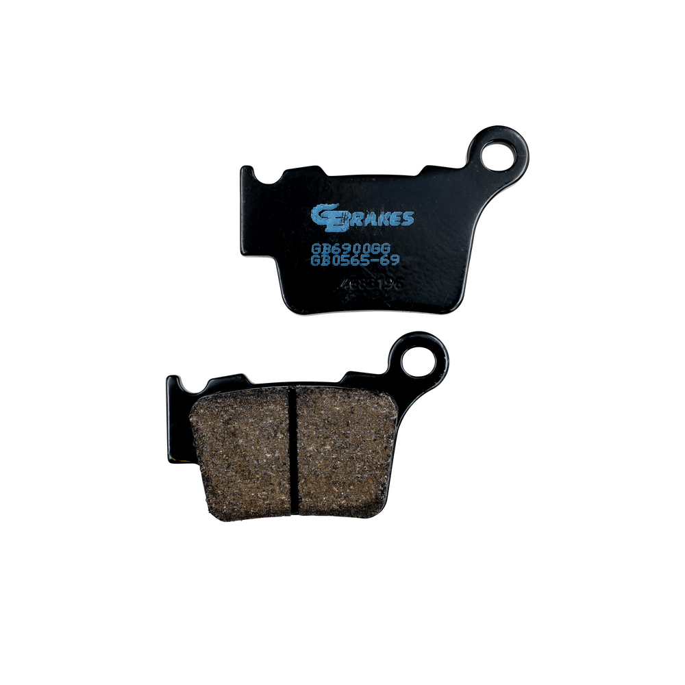 GBrakes Semi-Metallic Rear Brake Pads - GB0565-69