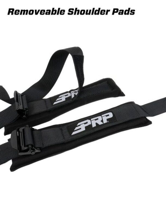 PRP Seats PRP 5.3x2 Harness - 5 Point Harness 3In Lap Belts 2In Shoulder Belts w/Removable Pads