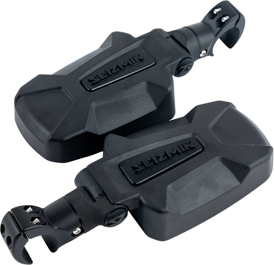 Seizmik Pursuit Side Mirrors - Cast Aluminum Pair