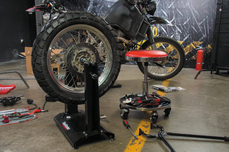 BikeMaster Ultimate Shop Stool w/Tool Caddy