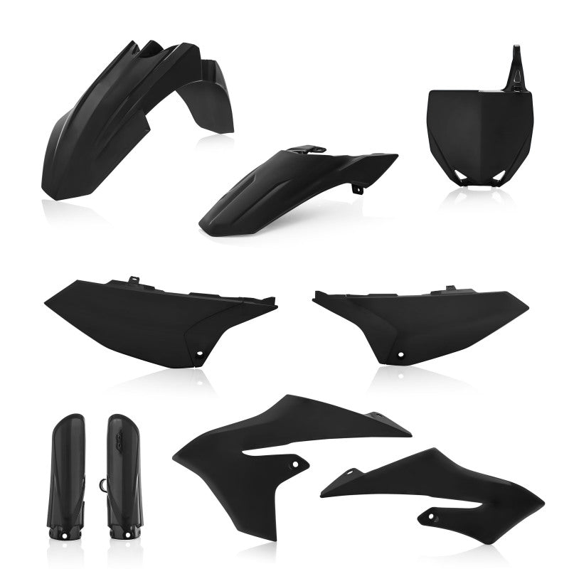 Acerbis Full Plastic Kit - 18+ Yamaha YZ65 - Black
