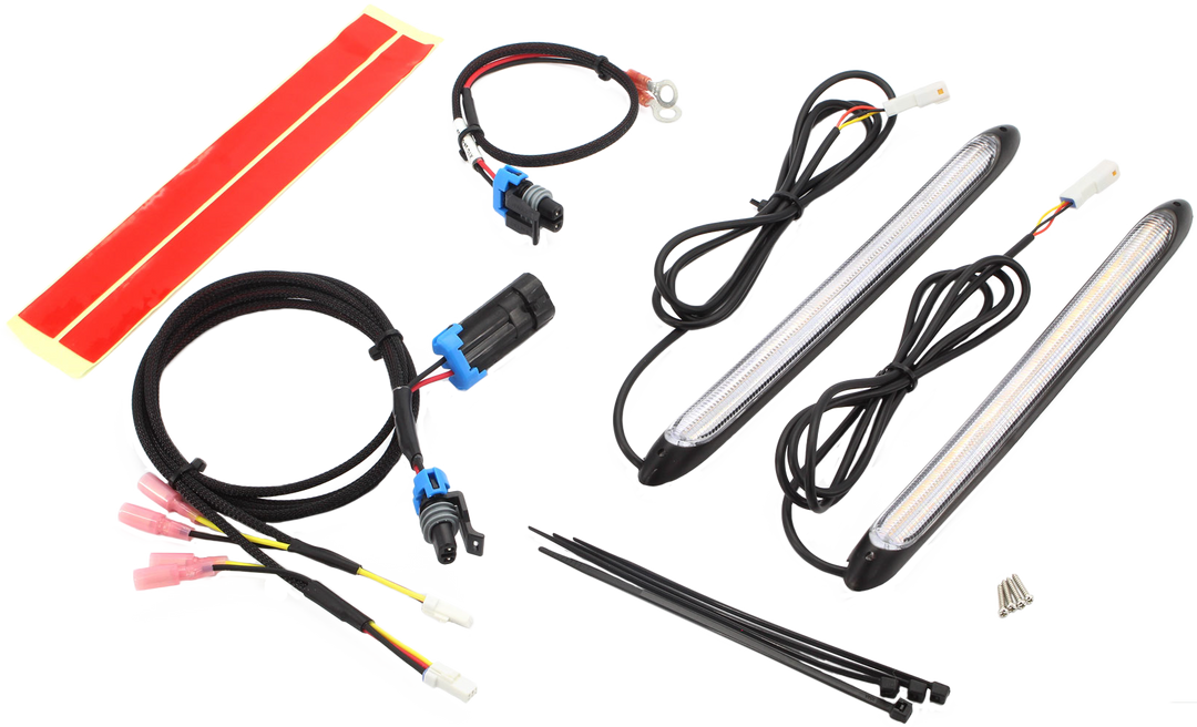 XTC Turn Signal Lights and Accessories - Sequential LED Strip 6 in Pair