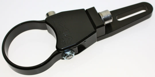 Axia Alloys UTV Light Mounts - Roll Cage Light Bar Brackets - LED Light Bar 3/4 in Extended End Mount 6mm Slot (Rigid)