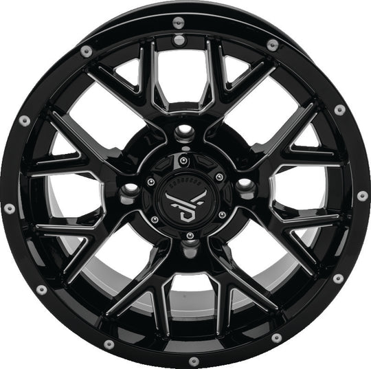 QuadBoss Barbwire 14X7 - 5+2 - 4/110 - Milled