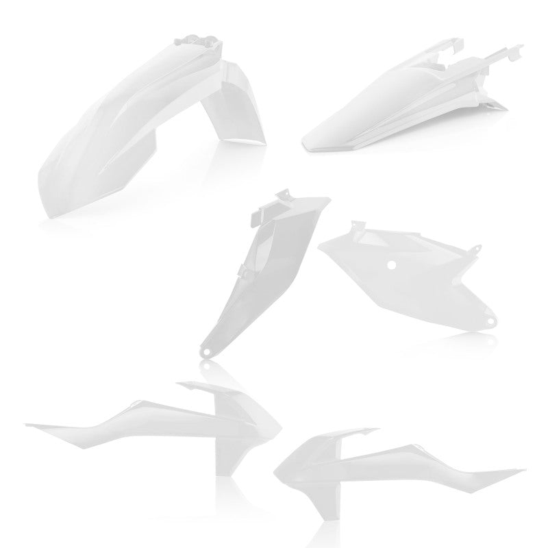 Acerbis Plastic Kit - 18-24 KTM SX85 / 21-24 GG MC85 - White
