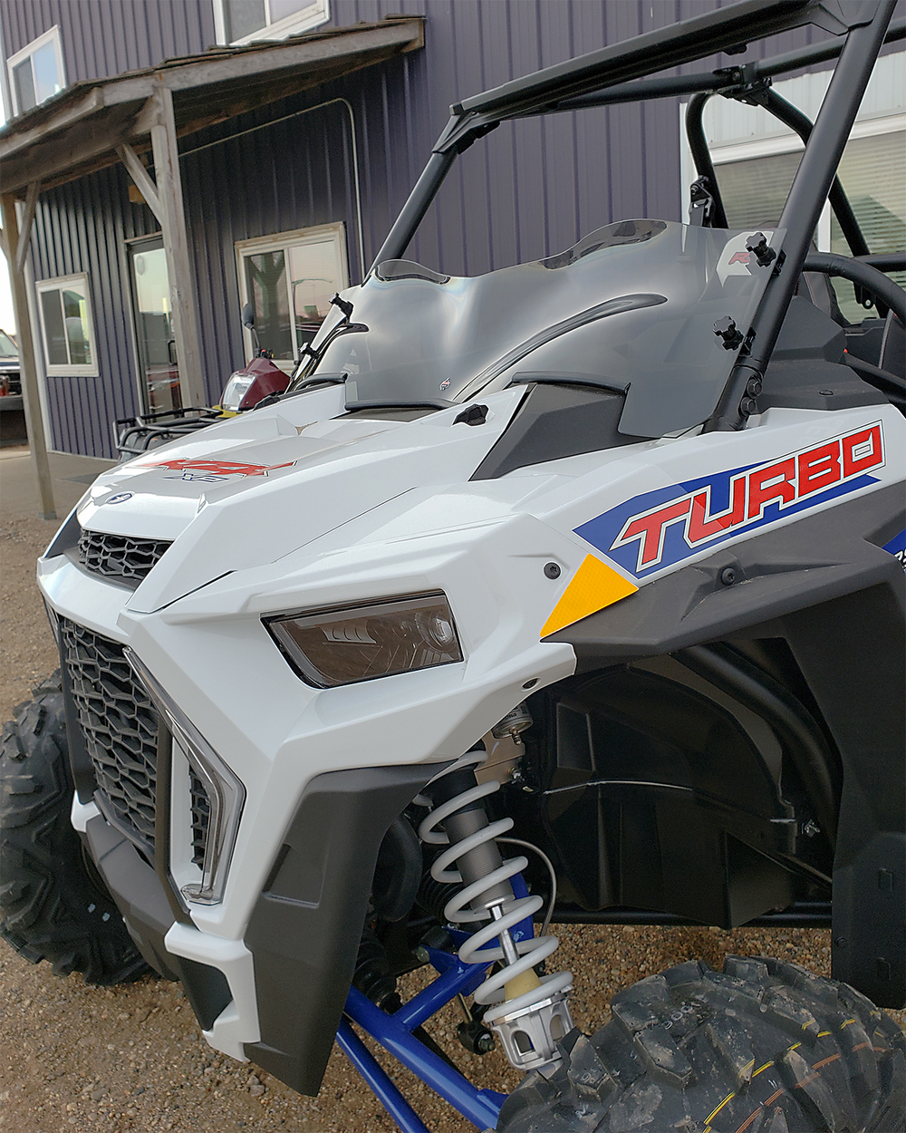 Klock Werks Flare Windshield 9-3/4" Clear Rzr - Polaris RZR XP 1000 and More