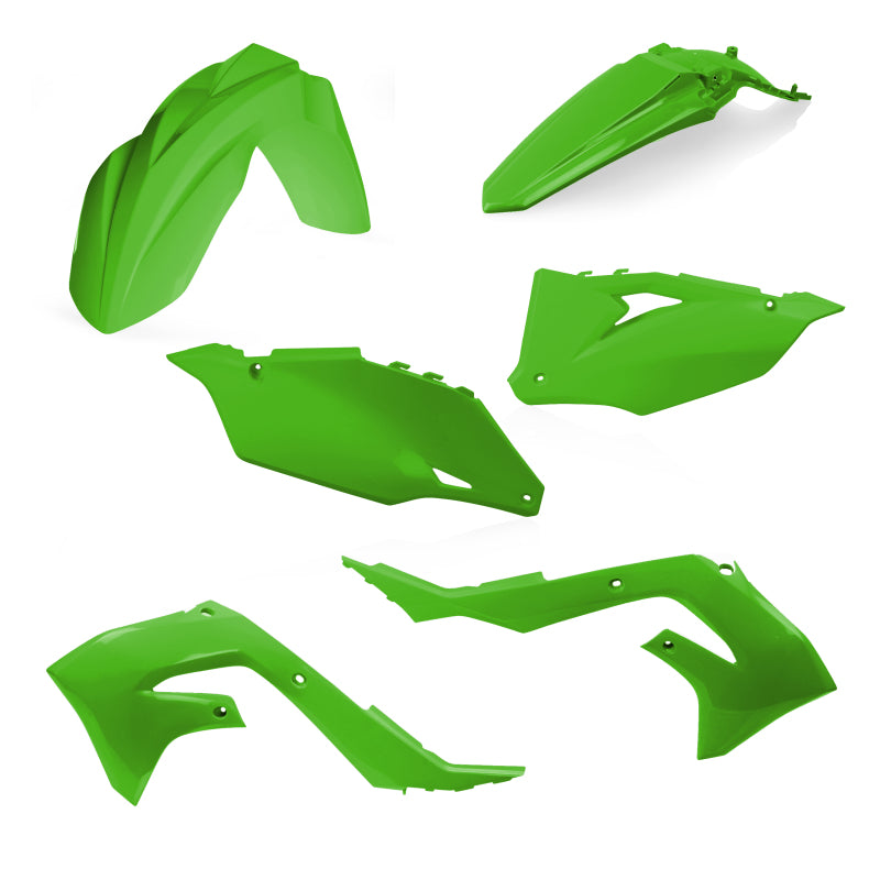 Acerbis Plastic Kit - 21+ Kaw KX250/KX250X / 19-23 KX450 - Green