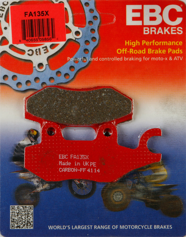 EBC Brake Pads FA135X Carbon X