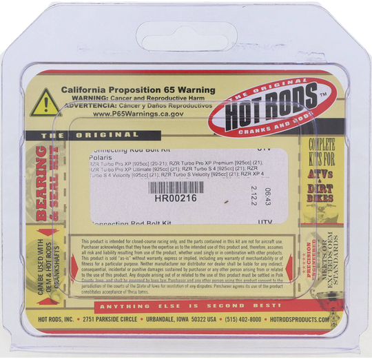 Hot Rods Connecting Rod Bolt Kit