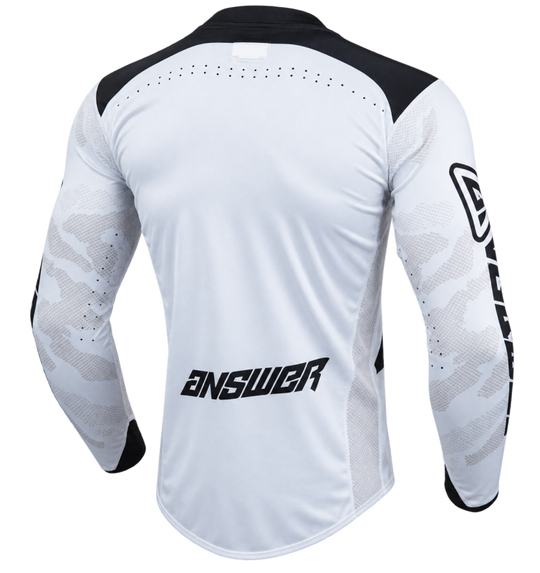 Answer LE Elite Camo Jersey Black/White Youth