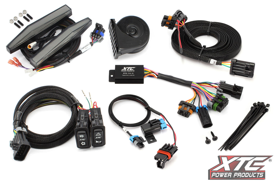 XTC Self-Canceling Turn Signal Kit with Horn and X-LITE DRL - Polaris - Ranger XP 1000 Non-Ride Command 2019-2024