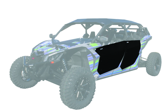 DragonFire Racing UTV Doors (DOORS ONLY)- 2017+ Can-Am Maverick X3 MAX - 4 Door
