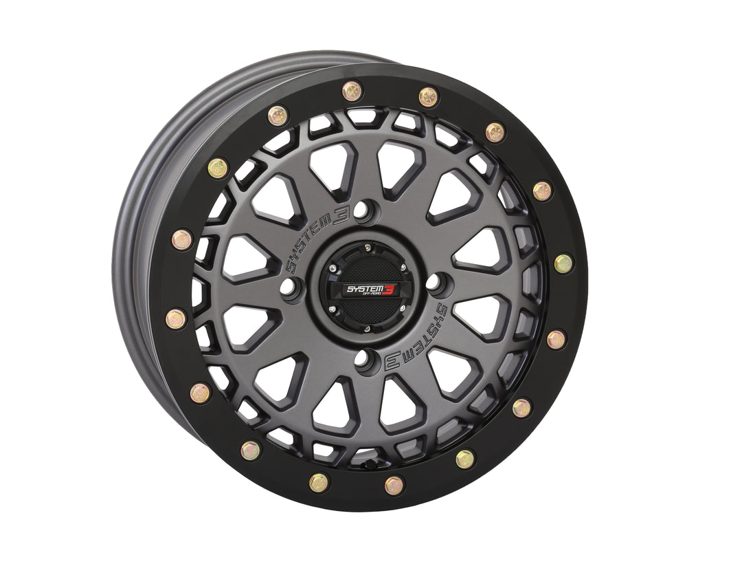System 3 SB6 Wheels 6+1 (+45MM) Matte Gunmetal Grey