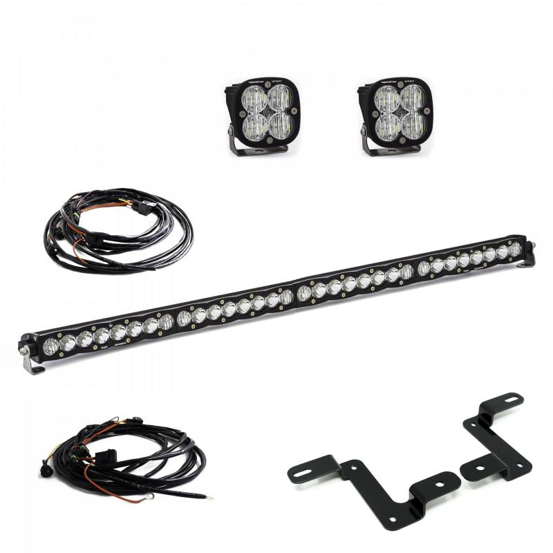 Baja Designs Cowl Mount Light Kit - 2018+ Jeep Wrangler JL