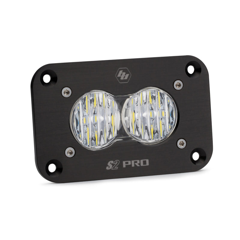 Baja Designs S2 Sport Wide Cornering Flush Mount LED Light Pod - Clear