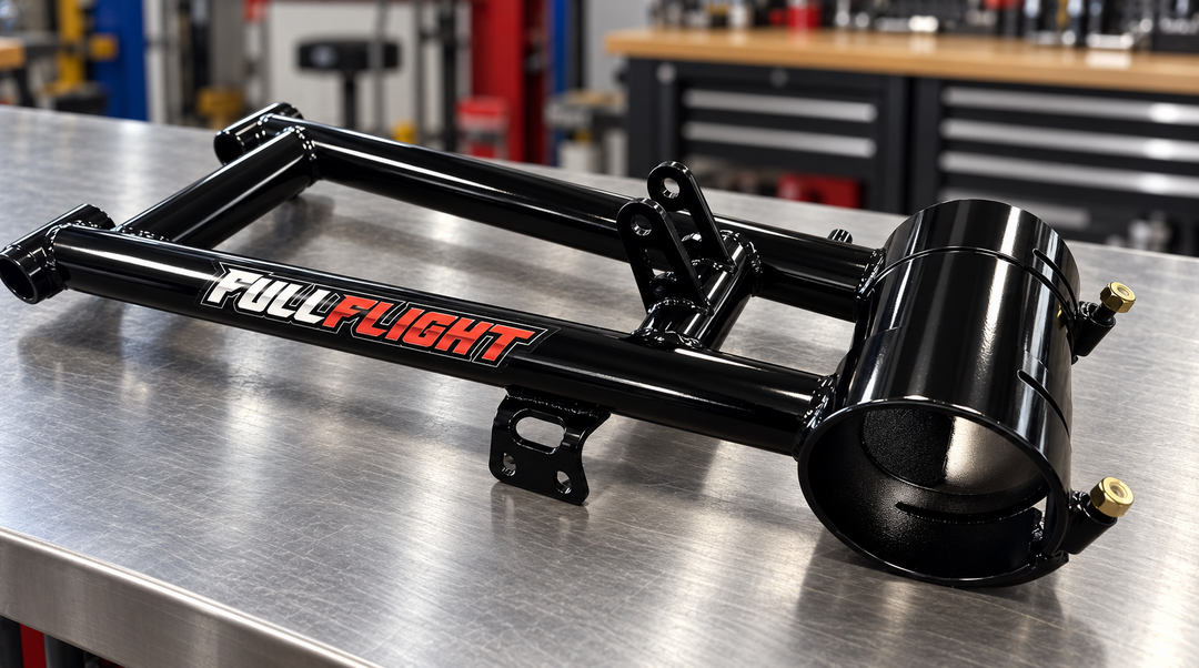 FullFlight Racing Extended 4130 Chromoly Swingarm, Swingarm Only - Multi-Fit ATV