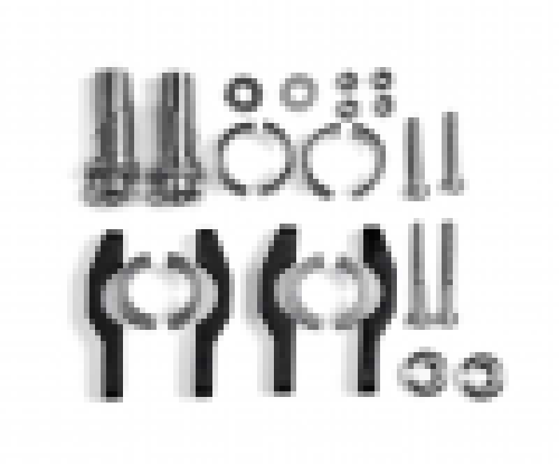 Acerbis Rally Profile Mount Kit - Minicross Steel Bar - Brush