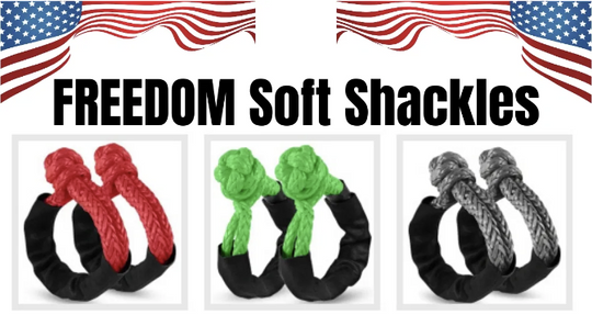 3/8" Synthetic Soft Shackles (2-Pack)