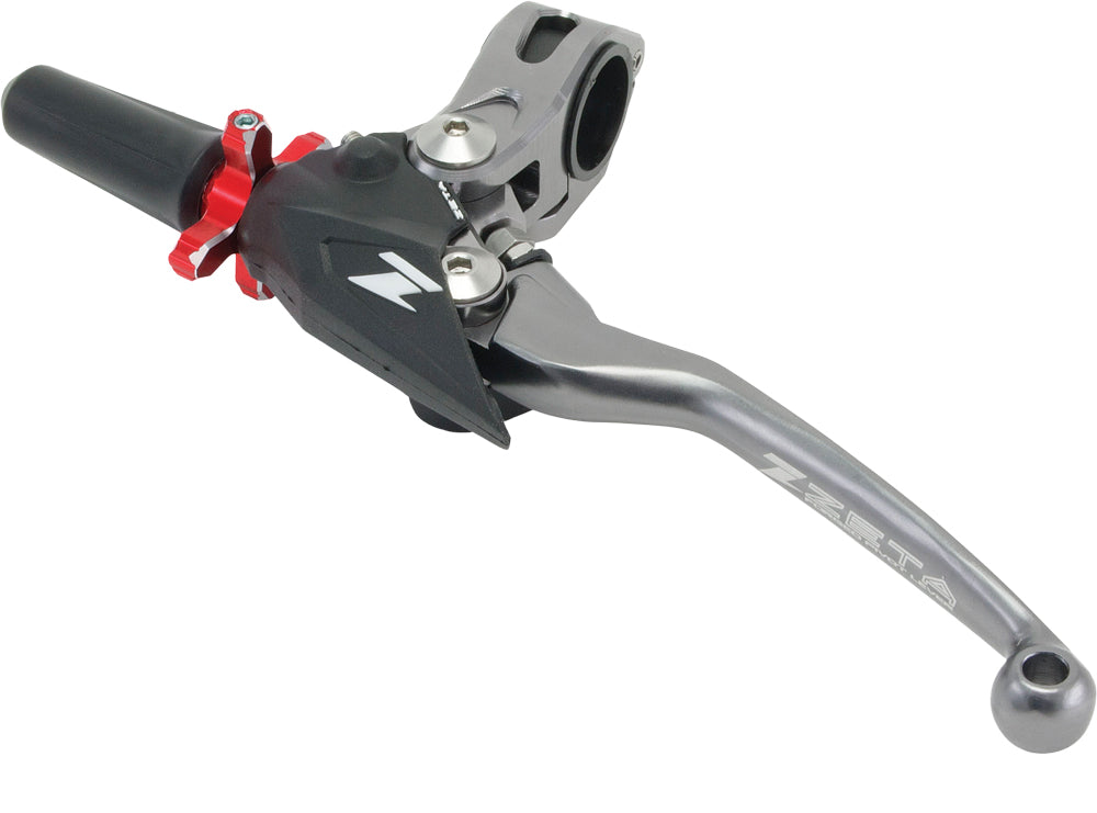 Zeta Forged Pivot Perch 4-FINGER Titanium/Red