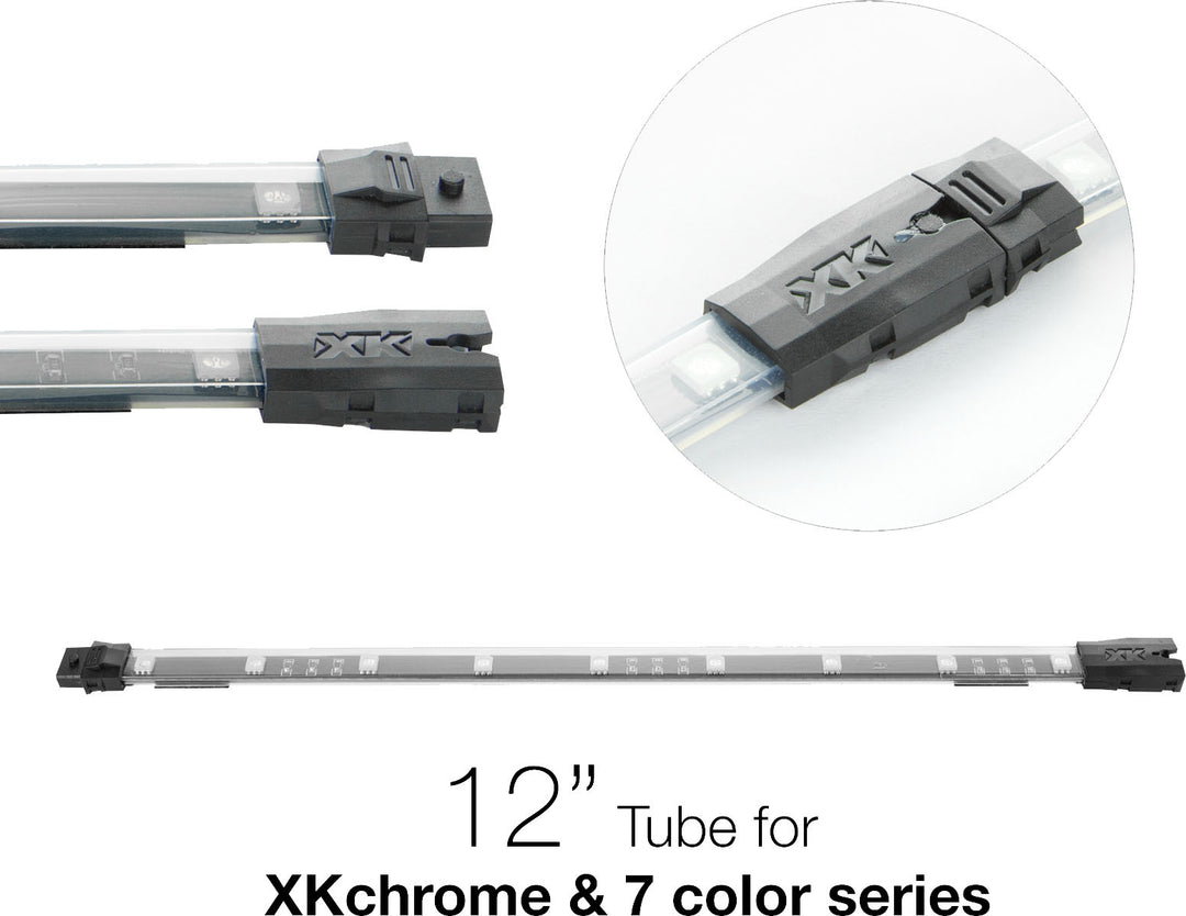 XK Glow Accessories - Extension Wires, Pods, Strips and Tubes - 12 in Multi-Color Tube