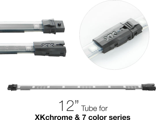 XK Glow Accessories - Extension Wires, Pods, Strips and Tubes - 12 in Multi-Color Tube