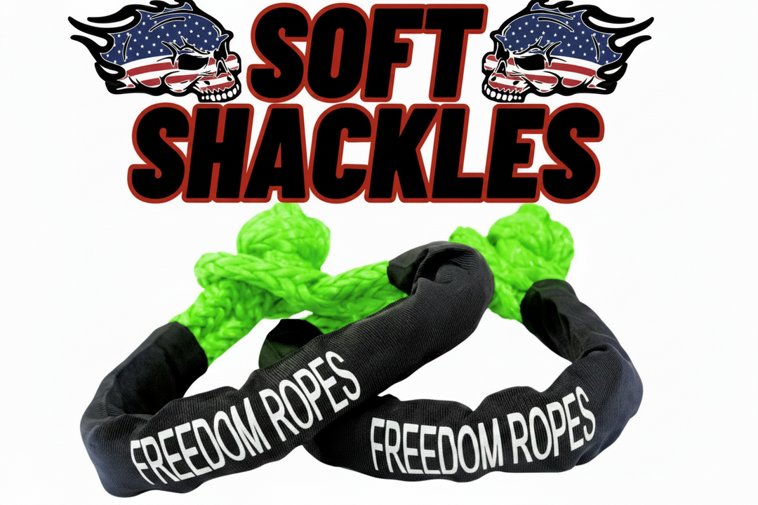 7/8" Soft Shackles (130,000 Break Strength) (COMES WITH 2 SOFT SHACKLES)