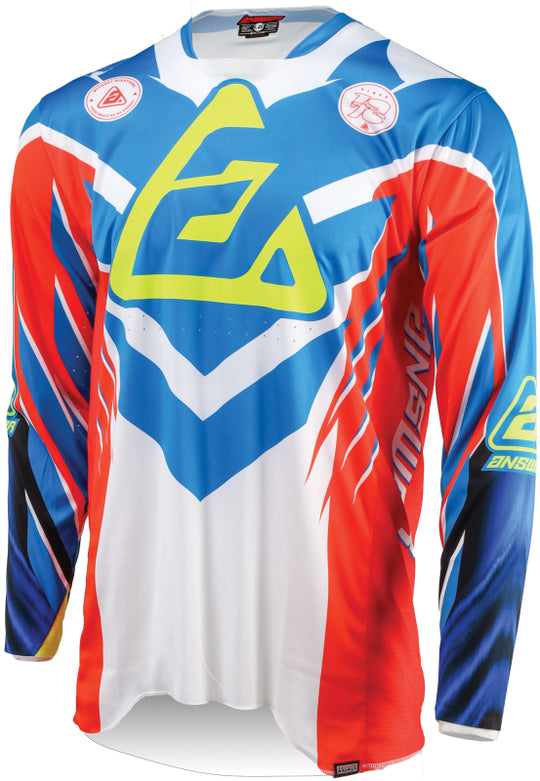 Answer Elite Xotic Jersey Red/White/Blue Youth