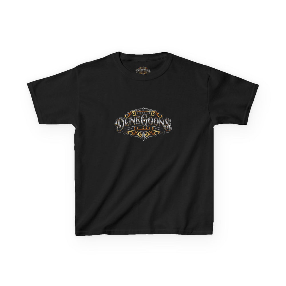 Dune Goons Kids Tee – Vintage 'One of a Kind' Ornate Logo Shirt