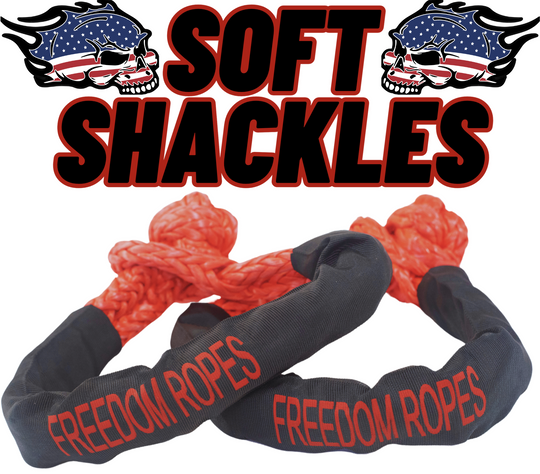 3/4" x 16" Soft Shackles (132,000 Break Strength) (COMES WITH 2 SOFT SHACKLES)