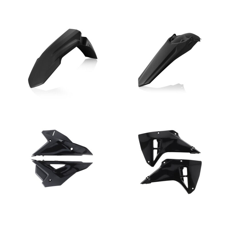 Acerbis Plastic Kit - 2025 Honda CRF250R / CRF450R - Black