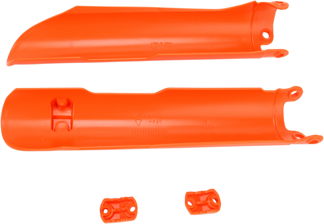 Acerbis Lower Fork Covers For Inverted Forks - KTM 125 SX and More