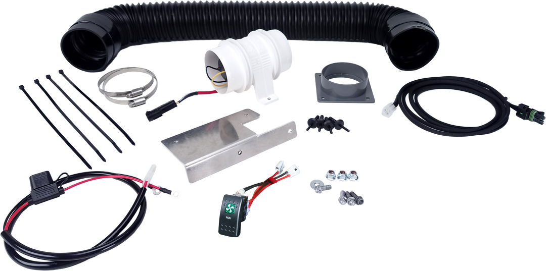 DEI Honda Pioneer 1000 Auxiliary Fan Kit