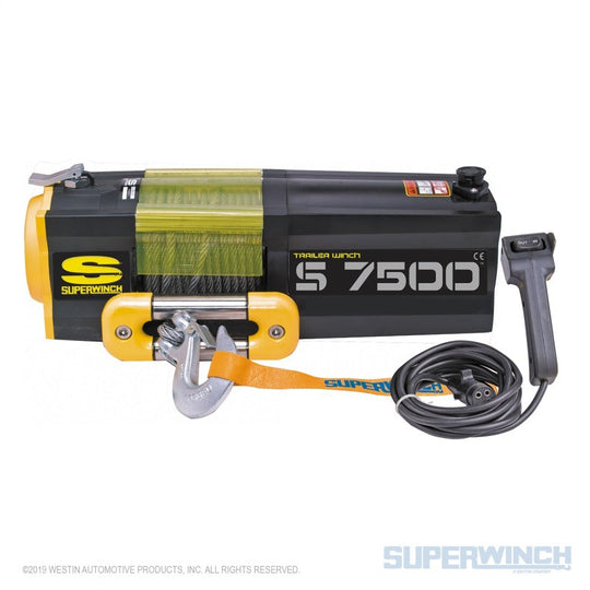 Superwinch S7500 Steel Rope Winch - 7,500 lb