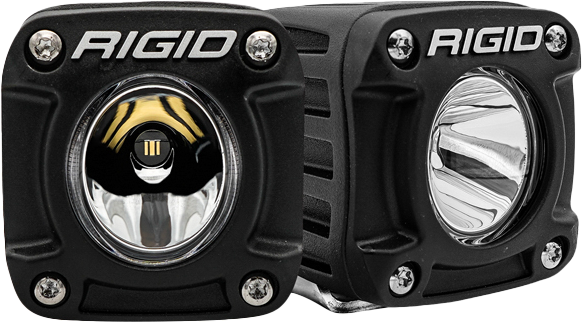 Rigid Revolve LED Light - White Backlight - 2.7 in Pod Pair