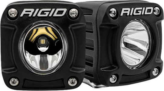 Rigid Revolve LED Light - White Backlight - 2.7 in Pod Pair