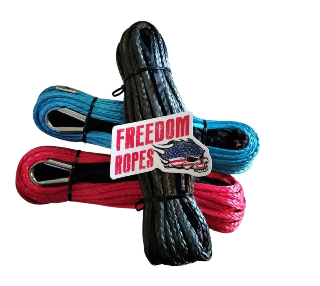 1/4"x50' Freedom Winchline with Soft Shackle