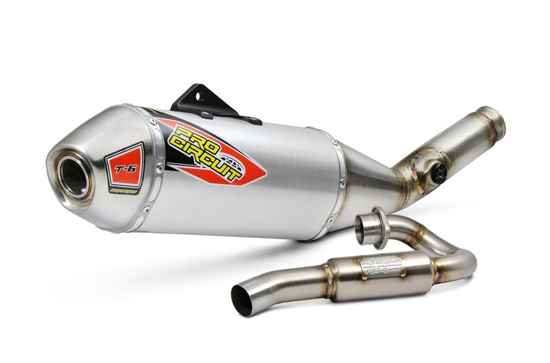 Pro Circuit T-6 Stainless Full System - Gas Gas / Husqvarna / KTM 250/350 4-Stroke 2022-2026